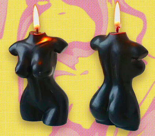 Woman Body Candle (2 Pack Any Color)